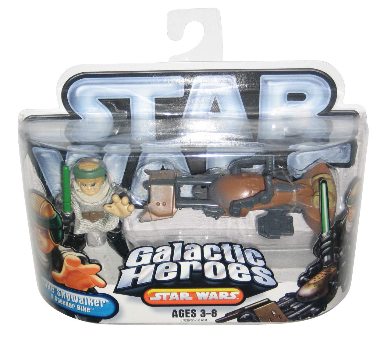Star Wars Galactic Hero Luke with Speeder Bike : Amazon.ca: Toys
